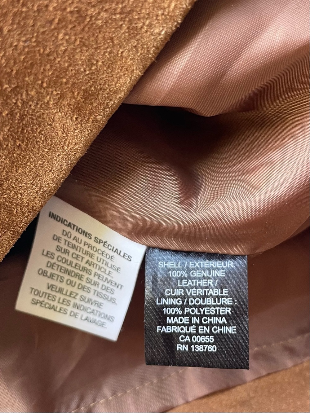 RW&CO. Suede Mini Skirt in Warm Brown y2k - Picture 5 of 8